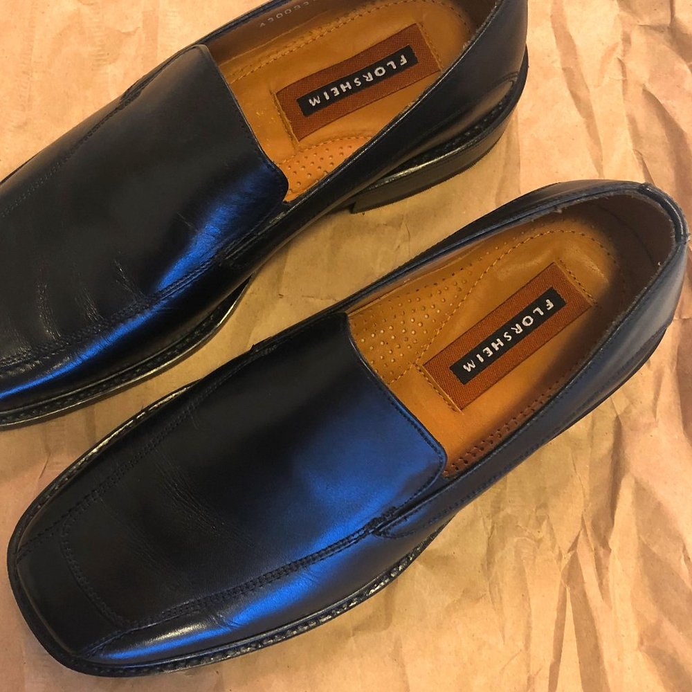 FLORSHEIM LEATHER DRESS SHOES